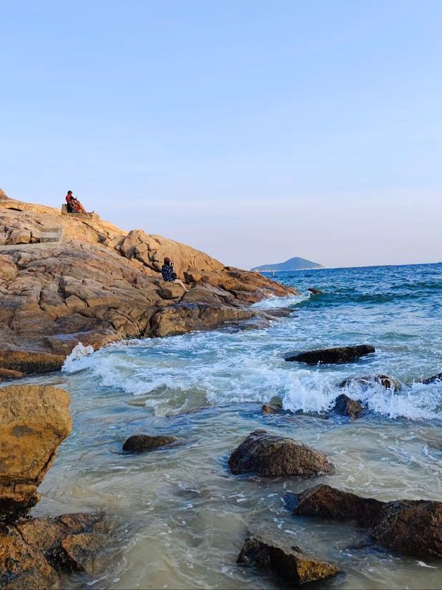 亞熱帶黑色浪漫，香港石澳的海邊