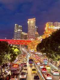 Chongqing’s Evening Charm 🤩