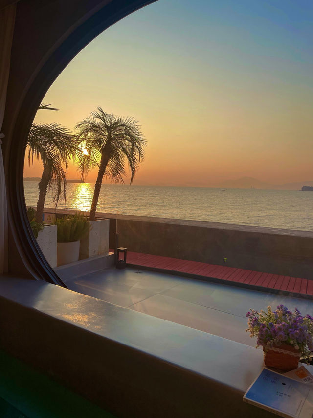 深圳六月海度假酒店：私湯海景夢幻之境