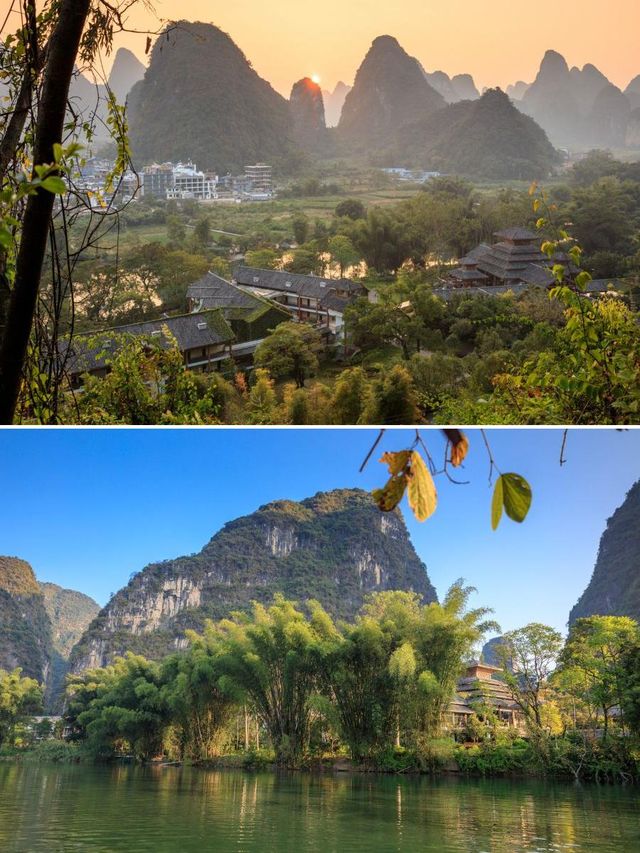 陽朔新寵！住進畫裡的度假天堂