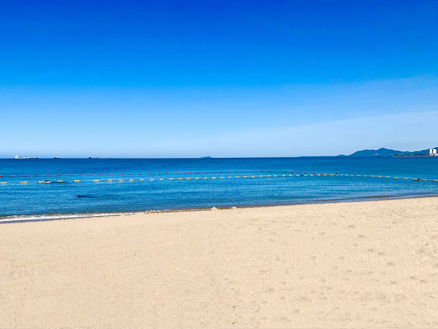 海花島嘅濱海公園，長長嘅椰夢長廊，隨手一拍都係大片