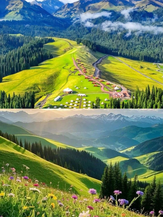 那拉提空中草原 | 夢幻草原之旅攻略