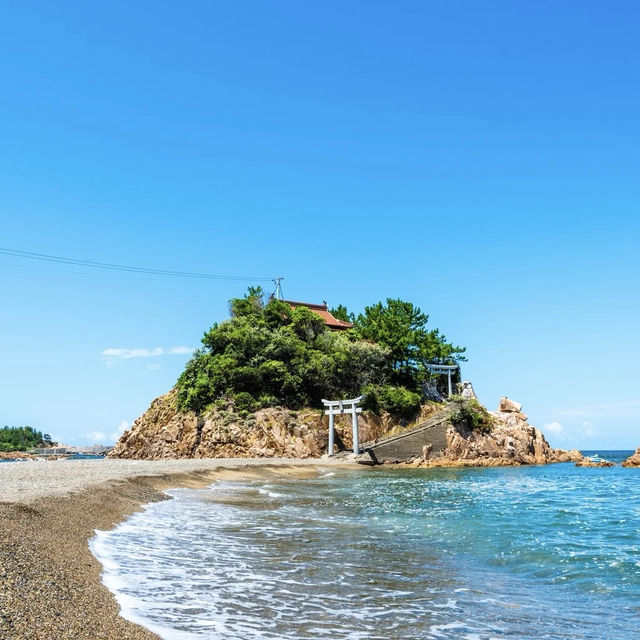 【島根縣隱世海景車站！折居站打開門就見到大海🌊】