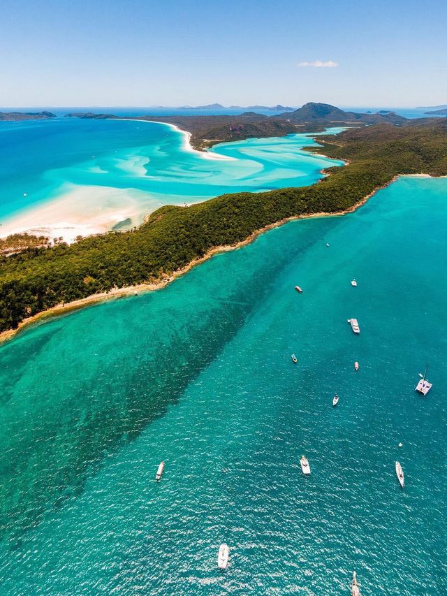 澳洲極致浪漫｜聖靈群島，心形礁與白天堂的協奏