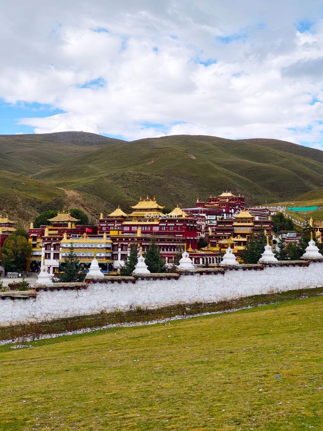 理塘後山日落機位｜雲端觀景台，美到窒息！