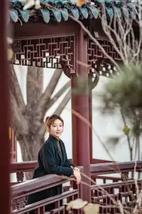 唐山南湖約拍｜秋日仙霧裡的國風浪漫