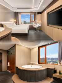 哈爾濱高空酒店也太會了輕呈這視野我能吹一年