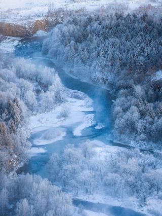 Not Altay Kanas, this is Northeast China!? A rime wonderland at minus 30℃