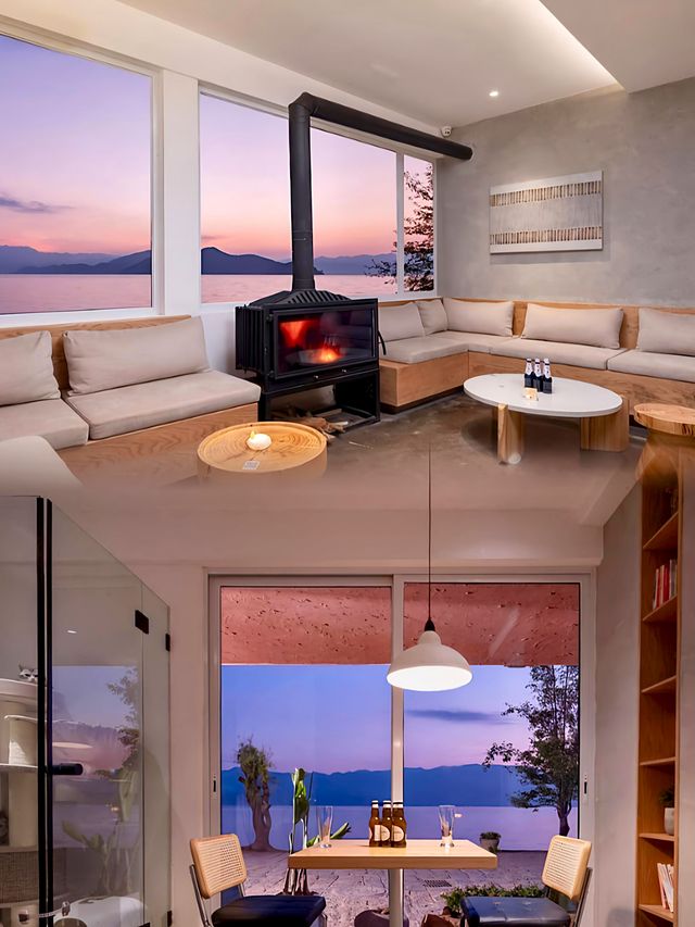 瀘沽湖這家地中海風酒店,我能躺一天! 瀘沽湖這家地中海風酒店,我能躺一天!