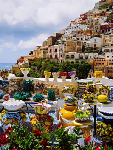 포지타노｜절벽에 매달린 작은 마을