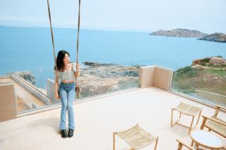 โฮมสเตย์ผิงถาน เซียวหวู่จี | ที่นี่คือสถานที่พักผ่อนบนเกาะที่สมบูรณ์แบบ มีทั้งแมว ทะเล และสระว่ายน้ำ!