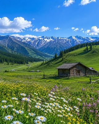 The peak of summer in Altay is a carnival of flowers 𝑾𝒊𝒍𝒅𝒇𝒍𝒐𝒘𝒆𝒓 𝑯𝒆𝒂𝒗𝒆𝒏 ｜ Trollius, Iris.
