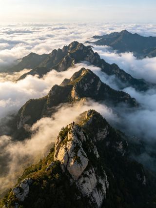 「中国国家地理」に認定された華北で最も美しい涼しい島、一歩で四市をまたぐ。