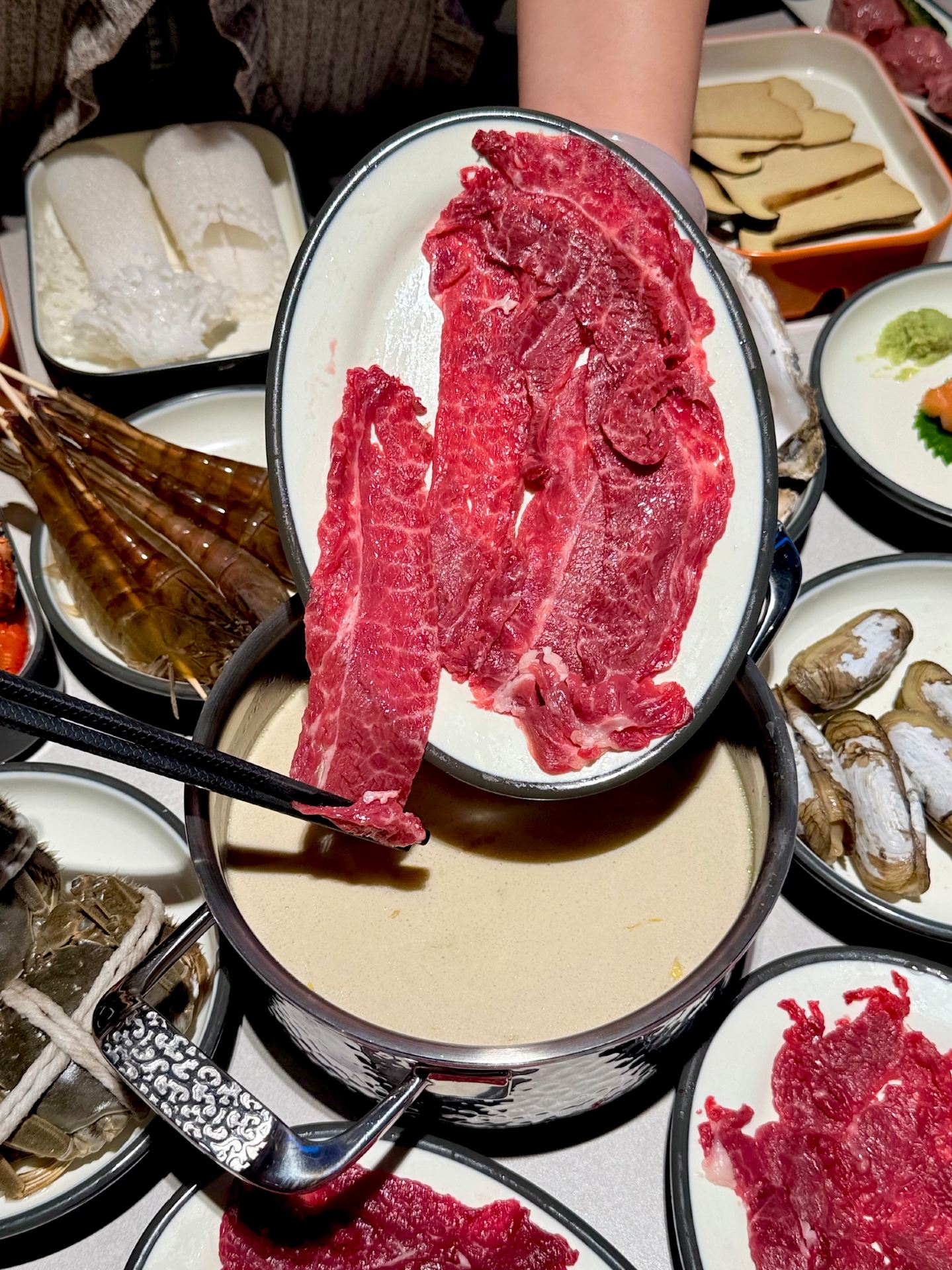 A classic Fuzhou seafood market hotpot spot worth visiting again and again