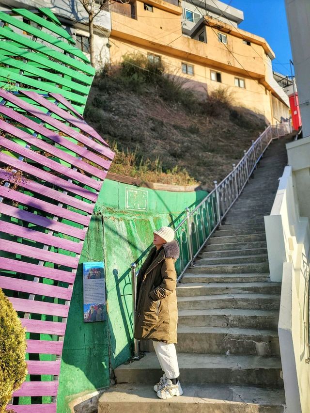 추워도 왠지 따스했던 곳, 부산 감천문화마을🏡