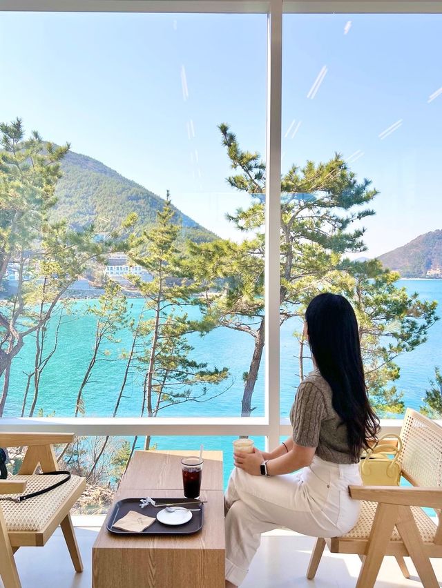 파노라마 오션뷰 여수 신상 카페 , 돌산바다☕️