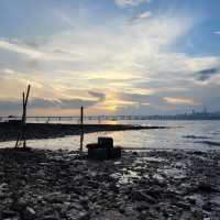 香港流浮山睇日落