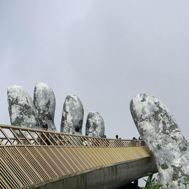 🕊️有如🐒悟空在佛祖掌心🤚的越南巴拿山佛手橋|🎍