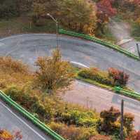 Beautiful Autumn View of Malti Mountain Pass
