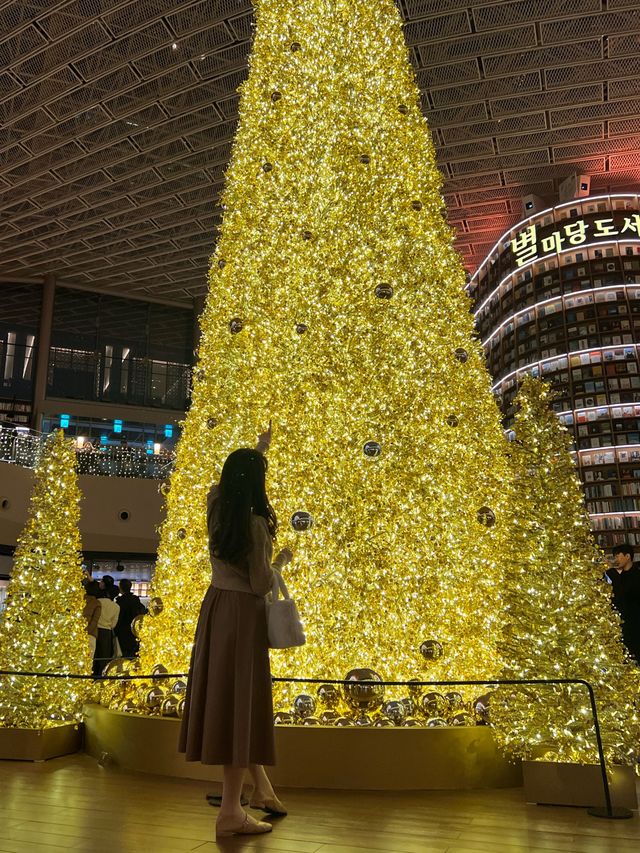 韓国/ソウル【COEX】ビョルマダン図書館×クリスマス2023