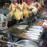 Special decorations and food for CNY in Bangkok