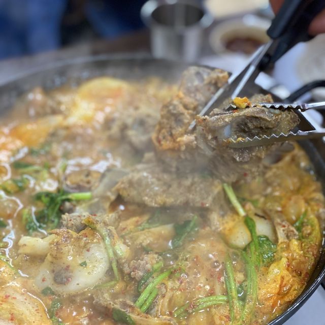 【大阪・鶴橋】柔らかお肉とホクホク芋入りカムジャタン