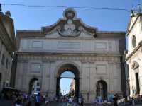 Piazza del Popolo, the centre of Plaza in Rome