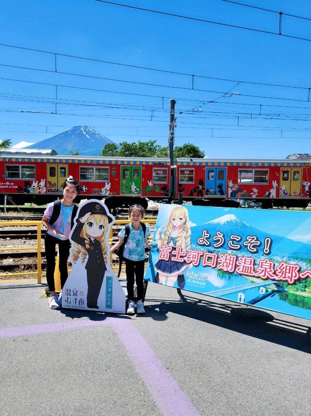 火車迷必去 -富士山河口湖
