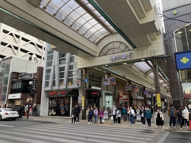 北海道　札幌観光　狸小路商店街に行けば間違いない！