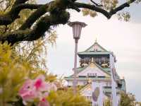 Osaka Castle in Spring