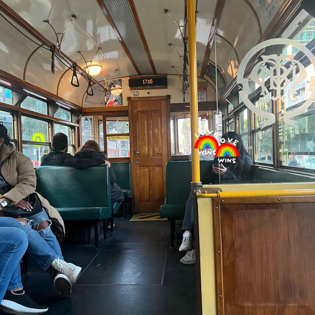 พาขึ้น Old circle city tram สาย35 รอบเมลเบิร์น✨🇦🇺