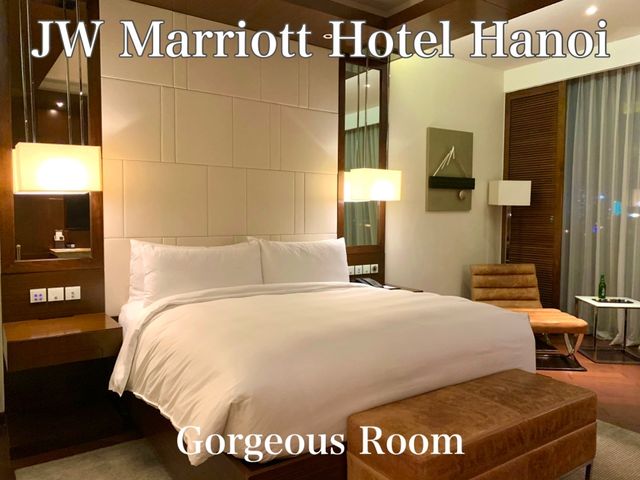 ベトナム　ベトナム観光　JW Marriott Hotel Hanoiの豪華部屋に泊まってきたよ！