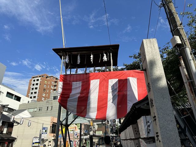 福岡・博多。2023年『博多祇園山笠』が行われる博多の総鎮守『櫛田神社』