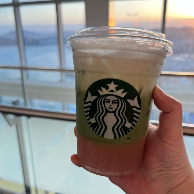 【韓国釜山・海雲台】世界一高い場所にあるスタバ「STARBUCKS COFFEE 海雲台エックスザスカイ店」
