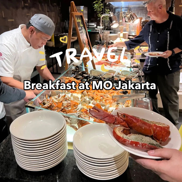 Breakfast at Mandarin Oriental Jakarta
