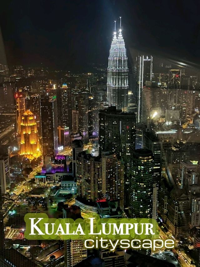 Breathtaking Kuala Lumpur nightscape!