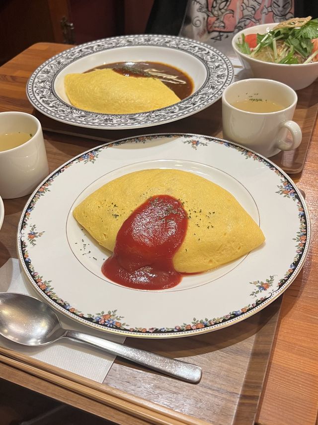 【福岡グルメ】昔懐かしいレトロなオムライスが楽しめる喫茶店