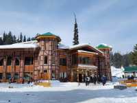 Winter wonderland at Gulmarg India 