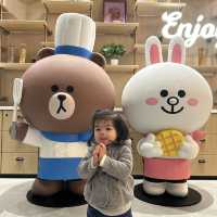 快閃澳門打咭Cafe, Line Friends fans come come come 😆🫰🏼