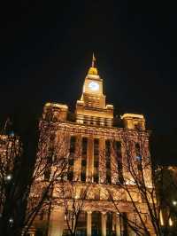 ดอกทิวลิปที่ The Bund เซี่ยงไฮ้