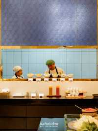 บุฟเฟ่ต์ข้าวต้มมื้อดึกที่ BlueSpice Cafe
