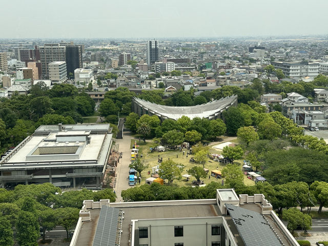 佐賀県佐賀市。佐賀県庁新館の最上階にある展望ホール『SAGA360』