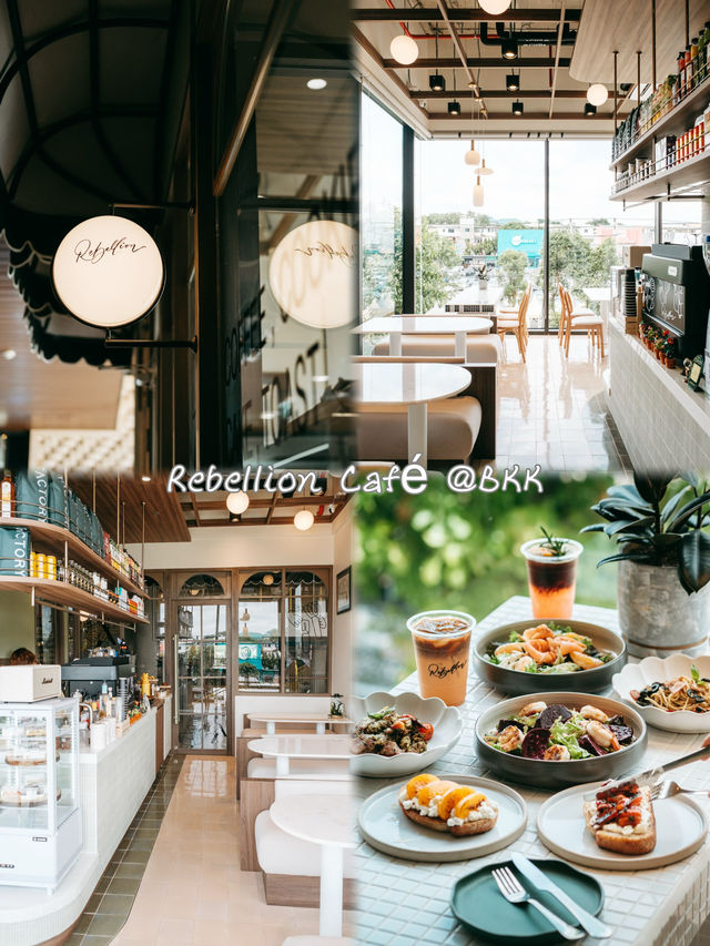 曼谷的Rebellion Café，咖啡店以其獨特的飲食文化