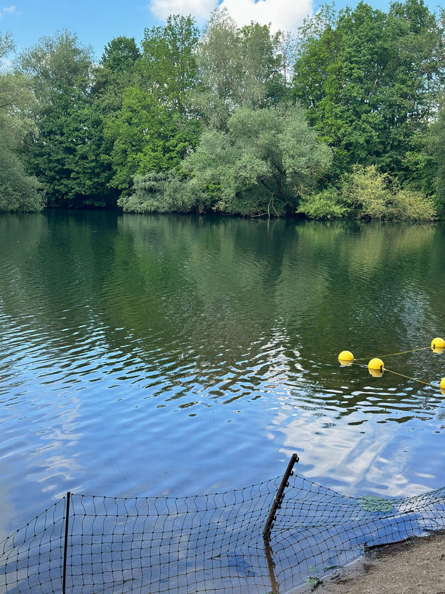 Recreational Lake On The Edge of Heukelum