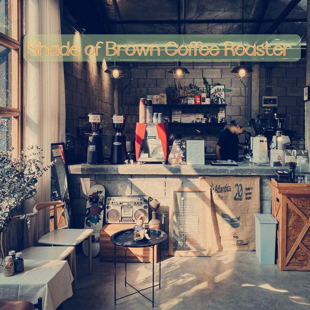 Shade of Brown Coffee Roaster