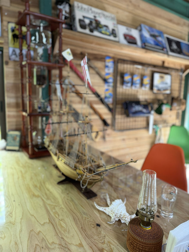 【福岡カフェ】のどかな田園地帯のアメリカンガレージカフェ🌭