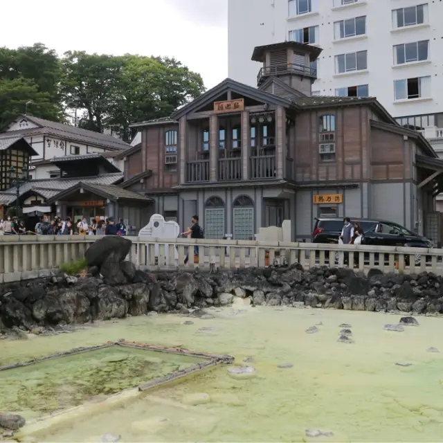 A town dedicated to onsen soaking 