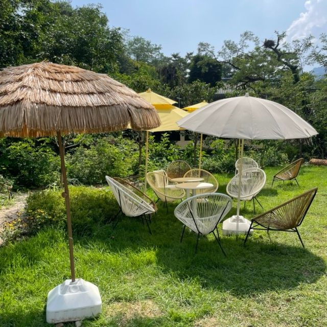 카페+계곡 동시에 즐길 수 있는 여기는‼️