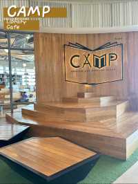 📍CAMP Cafe นั่งสบายๆสไตล์ห้องสมุดที่ชั้น5เมญ่า