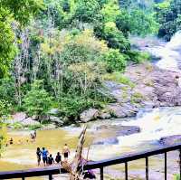 "Bentong Waterfall: A Serene Gem in Malaysia's Tropical Rainforest"